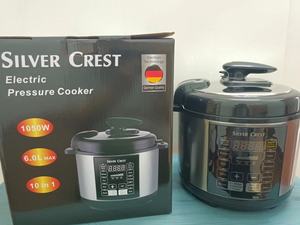 Usage domestique argent crête 6L 1050W pot multifonction intelligent numérique allemand en acier inoxydable <span class=keywords><strong>autocuiseur</strong></span> électrique - Product Image 2