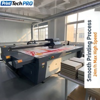 Nouvelle imprimante à jet d'encre UV LG pour la décoration de meubles en panneaux MDF, panneaux de porte