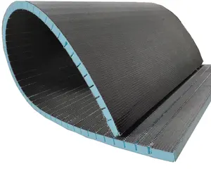 Fiberglass mesh+cement XPS Curved tile backer board for UK