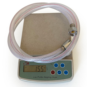 Su misura ad alta pressione tubo intrecciato in PVC Design moderno <span class=keywords><strong>rubinetto</strong></span> idraulico in gomma per bagno cucina con flessibile treccia - Product Image 3