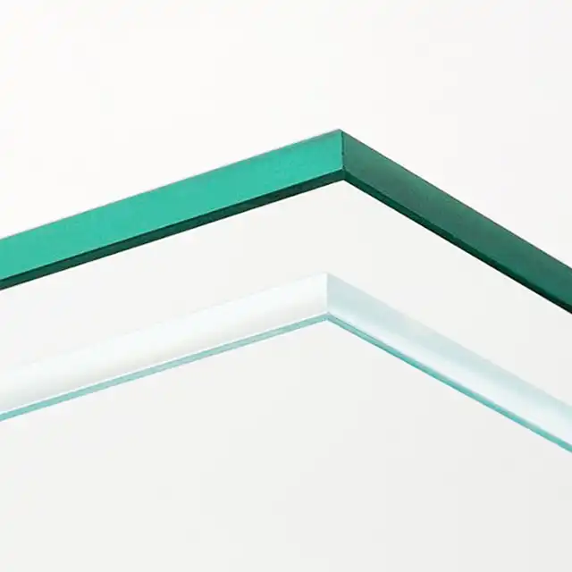 Low Iron Safety Building Ultra Clear Float 5-19Mm Fire Resistant  Low Iron Glass for Partition/Balustrade/Staircase