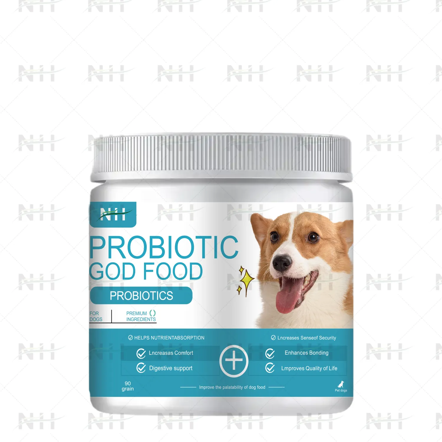 Groothandel Gezondheid Gezamenlijke Supplement Voor Hond Huisdier Gevriesdroogd Voedsel Private Label Probiotic Booster Bot Custom Vorm Voedsel