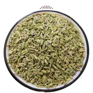 Especias individuales y hierbas producto al por mayor precio bajo alta calidad verde semillas de hinojo anís
