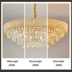 Lámpara <span class=keywords><strong>de</strong></span> Araña <span class=keywords><strong>de</strong></span> Cristal K9 <span class=keywords><strong>de</strong></span> Lujo <span class=keywords><strong>para</strong></span> Sala <span class=keywords><strong>de</strong></span> Estar, Lámpara Colgante <span class=keywords><strong>para</strong></span> Comedor, Lámpara <span class=keywords><strong>de</strong></span> <span class=keywords><strong>Techo</strong></span> Nórdica <span class=keywords><strong>para</strong></span> Dormitorio, Lámpara Colgante - Product Image 3