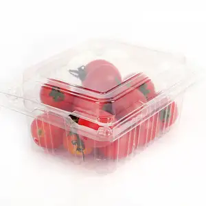 맞춤형 플라스틱 물집 상자 클램쉘 과일 포장 망고 상자 체리 분류 기계 액세서리 과일 포장 상자