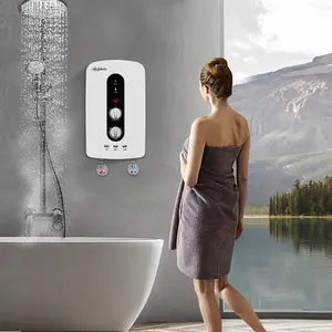 Terma de agua caliente 5500 전기 온수기 검토 펌프 미니 크기 duchas electrica precios