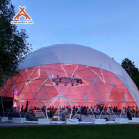 Dôme géodésique Kawagebo Kamp (KK) 30M pour événements et expositions, tente igloo de glamping de luxe, tente de réception imperméable pour mariages