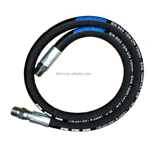 China Factory Hydraulic <b>Hose</b> Manufacturer Supplier MSHA Certified Synthetic <b>Rubber</b> High Tensile Steel Wire Braided Cutting for - Product Image 1