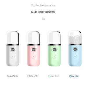 Mini pulverizador de niebla Nano con carga USB, Humidificador hidratante de niebla Facial de mano con llave de Apple, Humidificador doméstico personalizable - Product Image 6