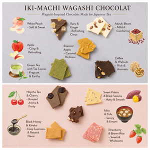 Chocolat artisanal inspiré des Wagashi japonais au lait et aux haricots Azuki 50g – pour le thé japonais - Product Image 5