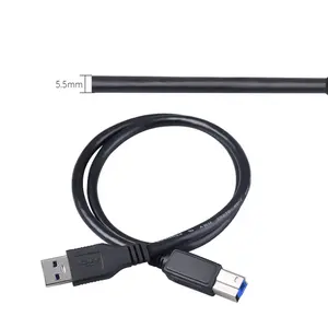 최신 USB 케이블 중국 도매 USB3.0 데이터 전송 케이블 남성 B-남성 3.0 A B 프린터 케이블