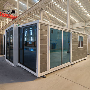 บังกะโลไม้เหล็กพับได้สำหรับครอบครัวขนาดเล็กแบบแยกส่วนขนาด20ฟุตแบบพับได้สำหรับบ้าน3ห้องนอนสไตล์โมเดิร์นสไตล์จีน - Product Image 1