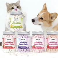 Aliments pour animaux de compagnie lyophilisés en gros OEM ODM : Mélange de foie de canard et jaune d'œuf lyophilisé, et collations lyophilisées de poulet pour chats et chiens
