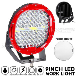 1PC 9" 640W Barre lumineuse LED tout-terrain pour voiture, camion 4x4, tracteur, bateau, remorque, SUV, VTT, lumière de travail LED 9-30V 6500k - Product Image 1