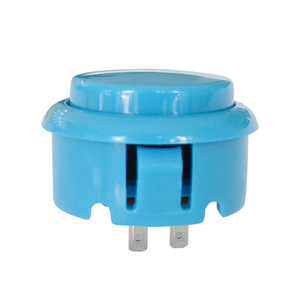 สวิตช์ปุ่มกด 30 มม. 2P สำหรับแผงควบคุมบ้าน เครื่องเกมอาร์เคด ฝาครอบพลาสติกหลากสี - Product Image 5