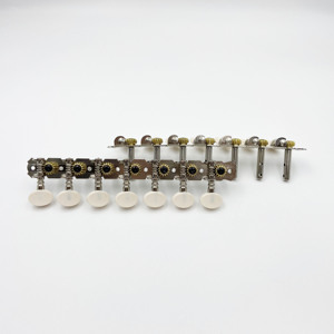 Clavijas de Afinación para <span class=keywords><strong>Mandolina</strong></span> de 8 Cuerdas, de Acero, con Cabeza Redonda Pequeña, de Doble Orificio, 4 Unidades, Fabricante Profesional - Product Image 3