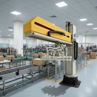 Manipulateur de préhension industriel de type colonne, robot bras manipulateur pour cartons, machine à palettes, moteur PLC, certifié CE, haute capacité de charge