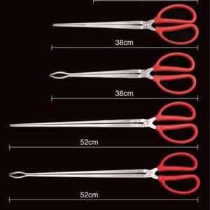 Mountain Wisteria Stainless Steel Eel <b>Clip</b> 38cm Heavy Duty Seafood <b>Tools</b> For Fishing And Beachcombing - Product Image 1