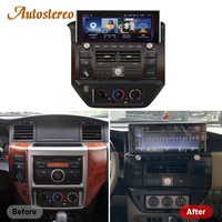 12.3 128G QLED 4G pour NISSAN PATROL Y61 Android 10 voiture Navigation GPS Auto Radio unité principale lecteur multimédia stéréo tableau de climatisation