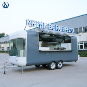 Remorques alimentaires personnalisables Honlu, entièrement équipées, remorque alimentaire mobile, remorque alimentaire avec cuisine complète, remorque de camion de nourriture - Product Image 1