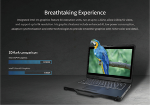 แล็ปท็อปอุตสาหกรรมขนาด 13.3 นิ้ว พกพาสะดวก ทนทาน ใช้หน่วยประมวลผล I5/I7 Quad Core พร้อมฮาร์ดไดรฟ์ SSD สำหรับธุรกิจ - Product Image 4