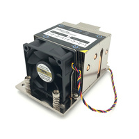 Refroidisseur d'air multiplateforme pour processeur AMD SP3 2UP22, radiateur à 4 caloducs, base en cuivre, pour serveur 2U, TDP 240W
