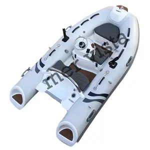 Design européen PVC/hypalon en fibre de verre coque 300cm bateau à vendre