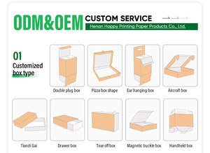 Boîte d'emballage pour <span class=keywords><strong>pizza</strong></span> de marque, personnalisée avec logo, isolée thermiquement, écologique, en kraft, pour emporter - Product Image 4