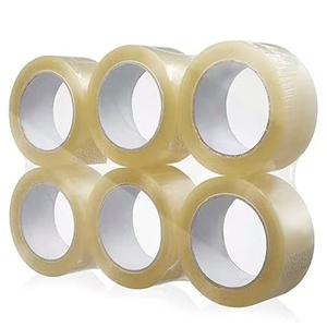 Autocollant adhésif transparent OPP acrylique inodore pour boîte de transport et étiquettes d'emballage postal - Product Image 6