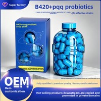 Poudre instantanée probiotique OEM pour femmes, complexe prébiotique à la canneberge, probiotiques pour la zone intime, adultes, amélioration de la densité osseuse, sachet de 3g