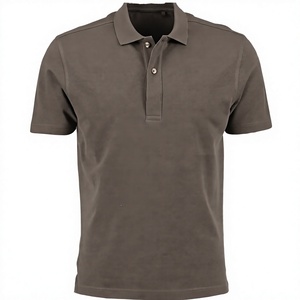 Herren Besticktes Strick-Kurzarmhemd mit Jagdhemdkragen Größe XL Dunkelgrün - Product Image 2