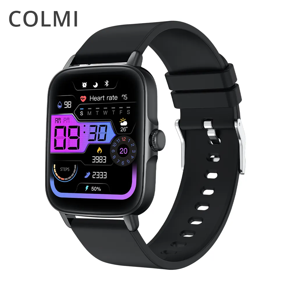 COLMI P28 חדש אופנה Smartwatch 1.69 אינץ מסך לב קצב IP67 עמיד למים Oem Odm חכם שעון כושר גברים נשים עבור טלפון