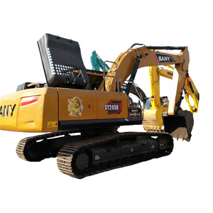 Excavatrice d'<span class=keywords><strong>occasion</strong></span> SANY SY245H SY245 bien entretenue, moteur C12, cabine ROPS à amortissement 6 points, écran tactile intelligent 10 pouces - Product Image 1