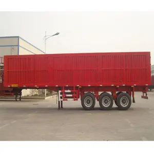 Good performance brand new mobile 3 axle container type 24 Pallets Food Trailers dry van box Cargo Trailer Truck for sale