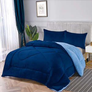 ผ้าห่มขนแกะเนื้อนุ่มพิเศษสั่งทำพิเศษสำหรับฤดูหนาว พร้อมปลอกหมอน - Product Image 4