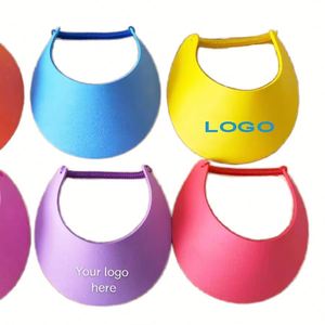 Colorful Eva <b>Hat</b> With Custom Logo,Golf Sun Visor Cap <b>for</b> Outdoor Sports, Beach Events and Promotional Gifts - Product Image 1