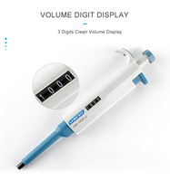 Micropipette Larksci 6.9 semi-autoclavable et réglable pour embouts de pipette jetables