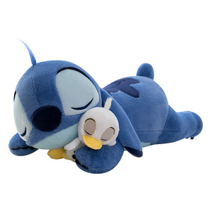 Peluches Stitch en forme de canard de dessin animé, mignonnes poupées oreillers Stitch, cadeau de Saint-Valentin, vente en gros - Product Image 5