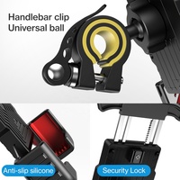 Support de téléphone robuste pour vélo, étanche et antichoc, support de guidon robuste pour moto, support de smartphone pour cyclisme en extérieur