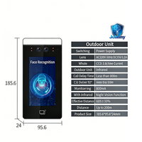 Sistem Kontrol Akses Pintu dengan Pengenalan Wajah, SDK Gratis C #   Kamera Absensi Biometrik Cloud WIFI RJ45 TCP/IP Java
