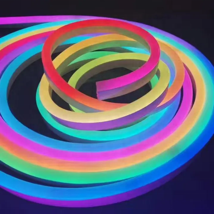 DC24V 12V RGB RGBW DMX Dream Color неоновый гибкий водонепроницаемый цифровой RGBIC 5050 Светодиодная лента красочный адресуемый пиксель светодиодный неоновый свет
