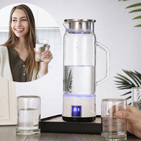 Bouilloire Électrique 1L Riche en Hydrogène 2025 – Nouveauté Multifonctionnelle Intelligente Anti-Oxydation à Installation sur Support de Bureau