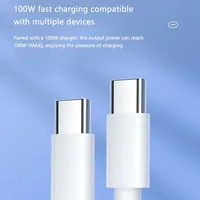 Cables de Datos USB-C Tipo C de Carga Rápida TPE de 1M 2M 60W 5A para Samsung iPhone 17 16 15, Compatibles con Impresoras y Escáneres de Códigos de Barras