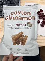 Gélules de Cannelle de Ceylan OEM 60 gélules molles 7200mg Extrait 12:1 avec Huile MCT Soutien Antioxydant