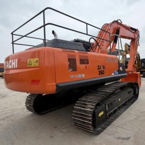 Excavatrice sur chenilles Hitachi ZX350 d'occasion, d'origine japonaise, 35 tonnes, en bon état, pour travaux miniers, de construction et de terrassement - Product Image 2