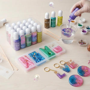 Concentrato di <span class=keywords><strong>Colore</strong></span> <span class=keywords><strong>Perlescente</strong></span> in 20 Tonalità per Resina, Pigmento Concentrato per Colorazione Artigianale Fai-da-Te, Concentrato di <span class=keywords><strong>Colore</strong></span> per Resina UV - Product Image 5