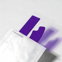 Bandes blanchissantes pour les dents PAP V34 Purple, 14 traitements, patchs de blanchiment dentaire violet