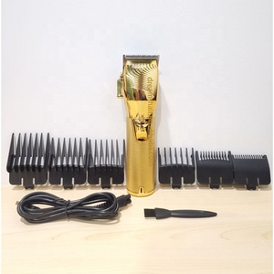 <span class=keywords><strong>Barberia</strong></span>-cortadora <span class=keywords><strong>de</strong></span> pelo ajustable profesional <span class=keywords><strong>para</strong></span> <span class=keywords><strong>hombres</strong></span>, cortapelos inalámbrico, totalmente <span class=keywords><strong>de</strong></span> metal - Product Image 6