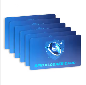 Tarjeta de Crédito de PVC CR80 con Bloqueo RFID, Impermeable, para Negocios, Membresía, Precio de Fábrica, Impresa, con Bloqueo de Señal - Product Image 3