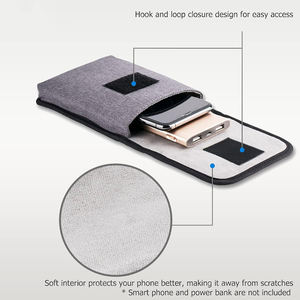 กระเป๋าใส่โทรศัพท์มือถือแบบคาดเอว กระเป๋าคาดลำตัวพร้อมสายสะพายไหล่สำหรับสมาร์ทโฟน กระเป๋าใส่พาสปอร์ตและกระเป๋าสตางค์ - Product Image 4